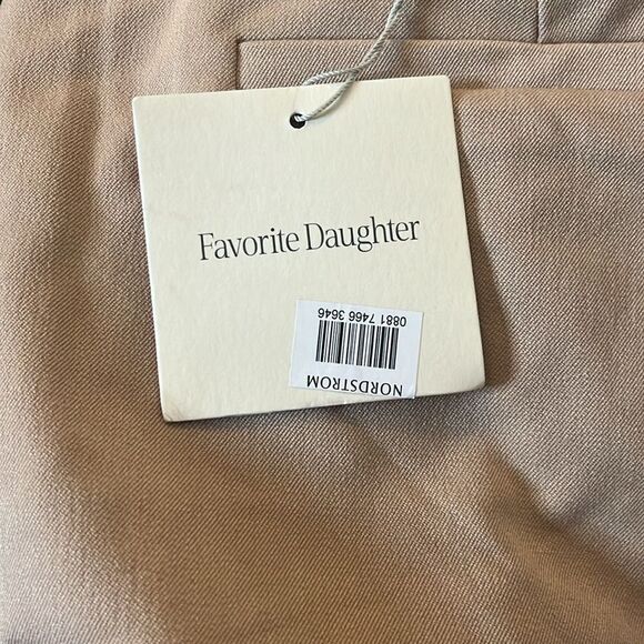 Favorite Daughter The Favorite Pants beige pleated wide leg trousers $218 - Picture 10 of 10
